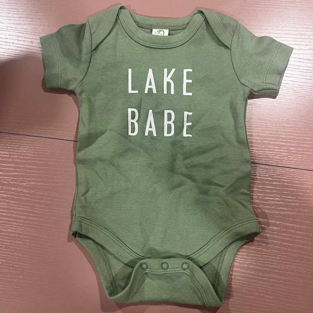 Lake Babe Onesie 3-6m NWOTs